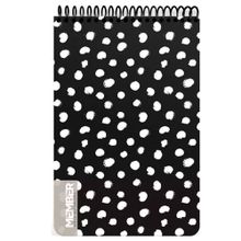 Gıpta Member A5 Flexi Bloknot not 100 Yaprak Çizgili 6'lı Spiralli Sert Kapak Defter