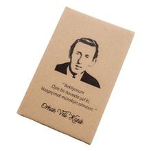 Gıpta Orhan Veli 13 x 21 cm 112 Yaprak Çizgili İp Dikişli Sert Kapaklı Defter