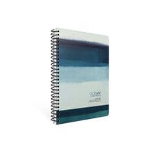 Gıpta Paper Notes Spiralli Ocean Sert Kapak 120 Yaprak 17*24 Çizgili Defter