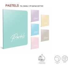 Gıpta Pastels Tel Dikiş Pp Kapak A4 80 Yaprak Kareli Defter