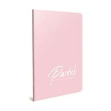 Gıpta Pastels Tel Dikişli Plastik Kapak 17x24 80 Yaprak Kareli Defter