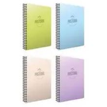 Gıpta Pastoral 3 Kareli + 1 Çizgili Pp Kapak 96 Yaprak A4 Spiralli Defter