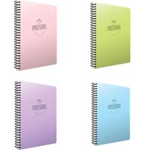 Gıpta Pastoral 4'lü 96 Yaprak A4 Spiralli Pp Seti Çizgili Kapak Defter
