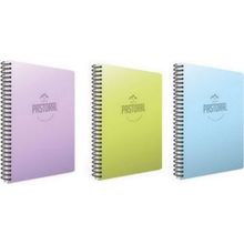Gıpta Pastoral 72 Yaprak A4 Spiralli 2 Kareli + 1 Çizgili Pp Kapak Defter