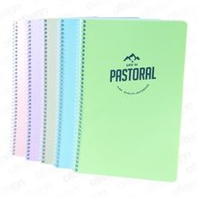 Gıpta Pastoral 72 Yaprak Plastik Kapak Spiralli Defter