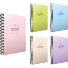 Gıpta Pastoral Spiral A4 72 Yaprak 3 Kareli 2 Çizgili Defter
