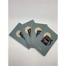 Gıpta Post-Book Spiralli Karton Kapak 17X24 80 Yaprak Kareli 4'lü Defter
