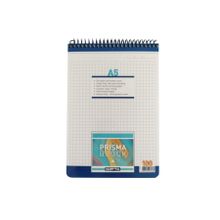 Gıpta Prısma Spiralli Karton Kapak Blok A5 100 Yaprak Kareli Defter