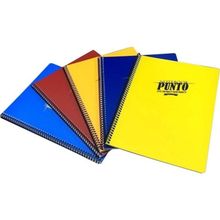 Gıpta Punto A4 160 Yaprak Kareli Spiralli Plastik Kapak Defter