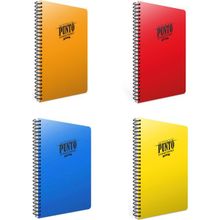 Gıpta Punto Spiralli A4 80 Yaprak Pp Kapak Kareli 4'lü Defter