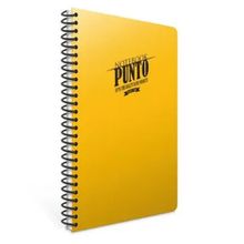 Gıpta Punto Spiralli Plastik Kapak A5 100 YP Çizgili Defter
