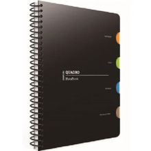 Gıpta Quadro Çizgili Spiralli Pp Kapak Butik Defter