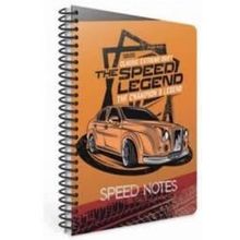 Gıpta Speed Notes A4 80 Yaprak Kareli Karton Kapaklı Spiralli Defter