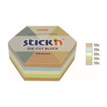 Gıpta Stickn 61x67 mm 250 Yaprak Kraft Altigen Yapışkanlı Bloknot