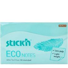 Gıpta Stickn 76x127 mm Eco Notes Patel Mavi 100 Yaprak Not Defteri