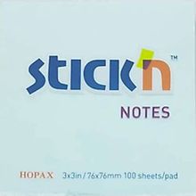 Gıpta Stickn 76x76 100 Yaprak Pastel Mavi Yapışkanlı Not Kağıdı