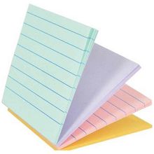 Gıpta Stickn Magic 4 Pastel Renk 76x76 100 Yaprak Çizgili Yapışkanlı Not Kağıdı