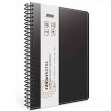 Gıpta Sunday Notes 17X24 140 Sayfa Sert Kapaklı Çizgili Telli Defter