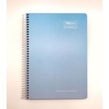 Gıpta The Book Spirals Mavi Sert Kapak 100 Yaprak A4 Çizgili Defter