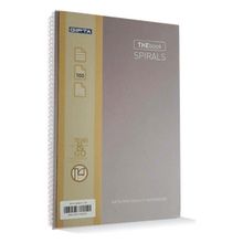 Gıpta The Book Spirals Vizon Sert Kapak 100 Yaprak A4 Çizgili Defter