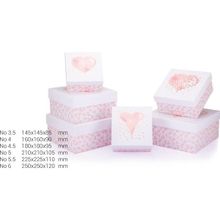 gıpta valentines day grata kareli 6 lı hediye kutusu seti bx0717 - Yok