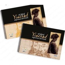 Gıpta Wincent Art Block 25x35 15 Yaprak Spiralli Resim Defteri