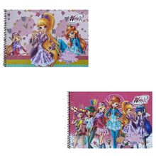 Gıpta Winx 17x24 cm Spiralli 15 Yaprak 2'li Resim Defteri