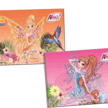 Gıpta Winx Club Spiralli Resim Defteri