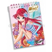 Gıpta Winx Spiralli 40 Yaprak A7 Mini Bloknot