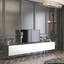 Givayo Apenda Antrasit Beyaz 180 cm TV Ünitesi