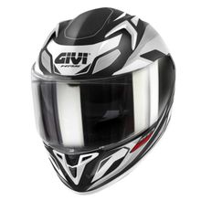Givi 50.8 Brave Beyaz Siyah Motosiklet Kaskı