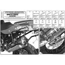 Givi PL685 BMW R 1200GS Adventure 06-13 Yan Çanta Taşıyıcı