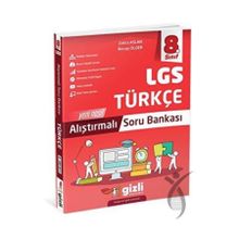 Gizli Yayınları - 8. Sınıf LGS Türkçe Alıştırmalı Soru Bankası