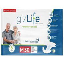 Gizlife Hasta Bezi Belbantlı Medium 30'lu
