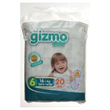 Gizmo Baby No:6 XLarge 20 Adet Bebek Bezi