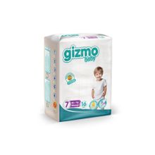 Gizmo Baby No:7 XXLarge 16 Adet Bebek Bezi