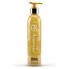 GK Hair Gold Shampoo Argan ve Shea Yağlı Parlatıcı ve Koruyucu Tüm Saç Tiplerine Uygun 250 ml Bakım Şampuanı