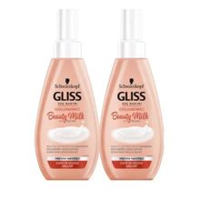 Gliss Beauty Milk 2x150 ml Güçlendirici Saç Bakım Spreyi