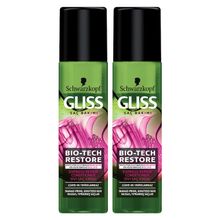 Gliss Bio Tech Restore Sıvı 2x200 ml Saç Kremi