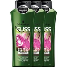 Gliss BioTech Restore 3x525 ml Şampuan