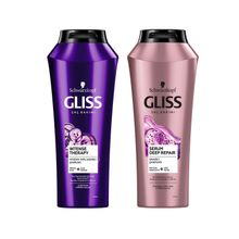 Gliss Intense Therapy 500 ml Şampuan + Serum Deep Repair 500 ml Şampuan