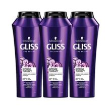 Gliss Intense Therapy Yeniden Yapılandırıcı 3x500 ml Şampuan