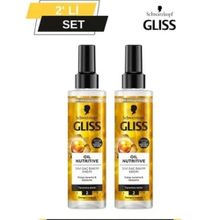 Gliss Oil Nutritive 2x200 ml Sıvı Saç Bakım Kremi