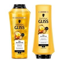 Gliss Oil Nutritive 400 ml Şampuan+360 ml Saç Kremi