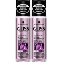 Gliss Serum Deep Repair 2x200 ml Sıvı Saç Kremi