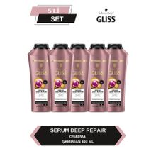 Gliss Serum Deep Repair 5x400 ml Onarıcı Şampuan