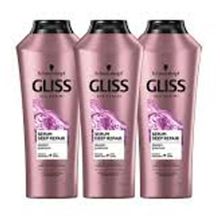 Gliss Serum Deep Repair Onarıcı 3x360 ml Şampuan