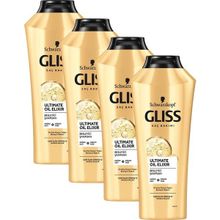 Gliss Ultimate Oil Elixir 4x360 ml Şampuan