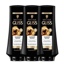 Gliss Ultimate Repair 3x360 ml Saç Kremi