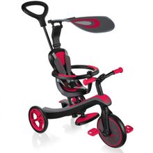 Globber Explorer 4 in 1 Kırmızı Katlabilir Bisiklet